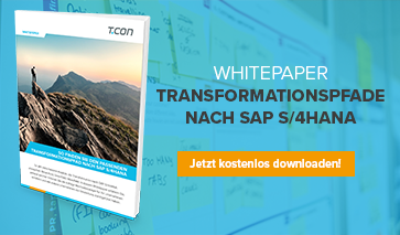 Whitepaper SAP S/4HANA Transformationspfade | T.CON