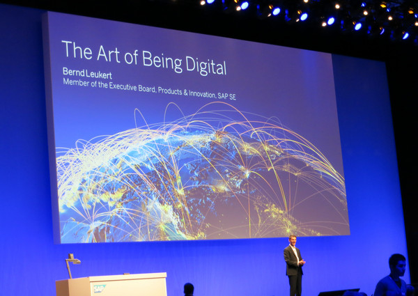 "The Art of Being Digital" - Bernd Leukert auf der TechEd-Keynote