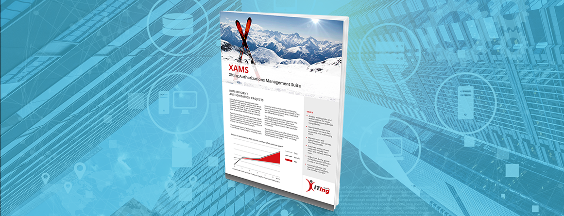 Produktflyer | XAMS - Xiting Authorizations Management Suite